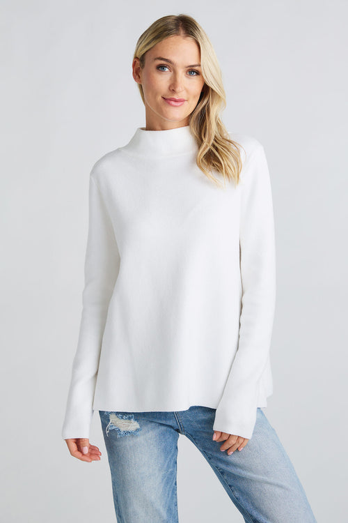 Fate Exclusive Mockneck Slim Sleeve Sweater