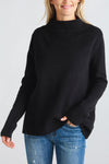 Fate Exclusive Mockneck Slim Sleeve Sweater