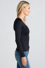 RD Style Mariana U Neck Long Sleeve Tee