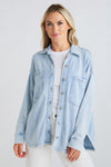 Z Supply All Day Knit Denim Jacket