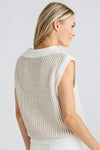 By Together 1/4 Zip Sweater Sleeveless Vest