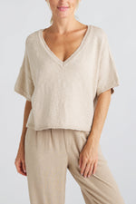 By Together Vneck Boxy Top