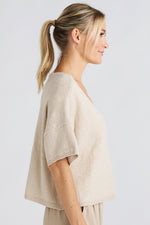 By Together Vneck Boxy Top