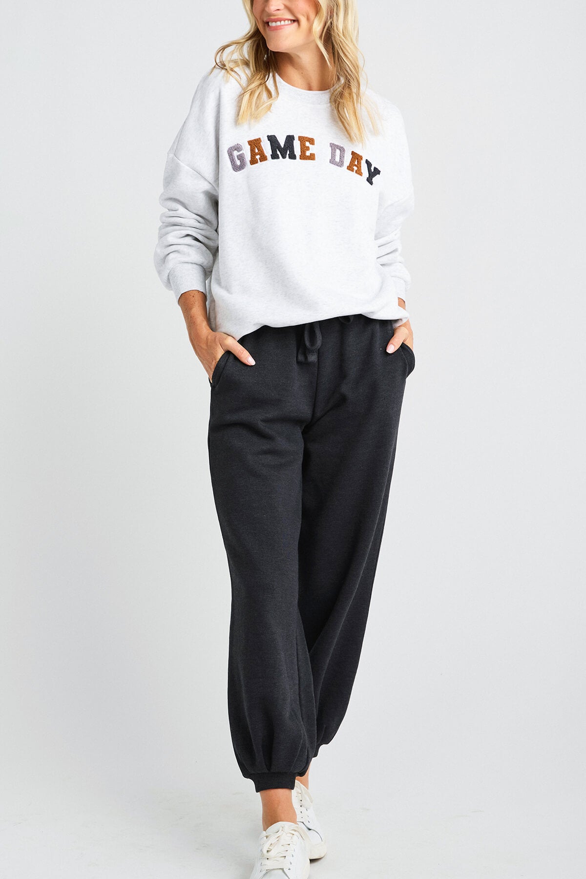  Women Cute Relaxed Fit Joggers Lounge Pants Sweatpants