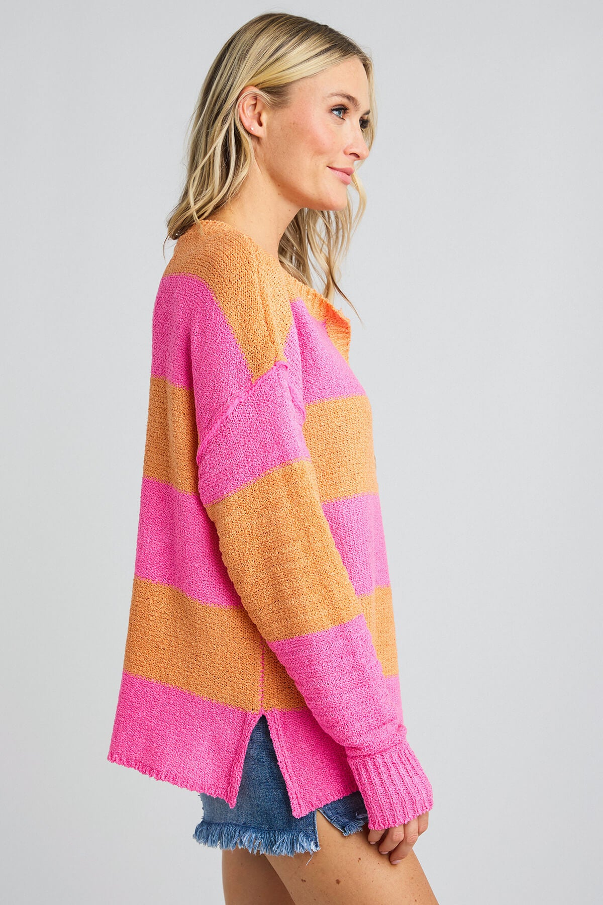 Wishlist Multi Striped Sweater