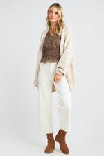 Daria Chunky Knit Chenille Cardigan