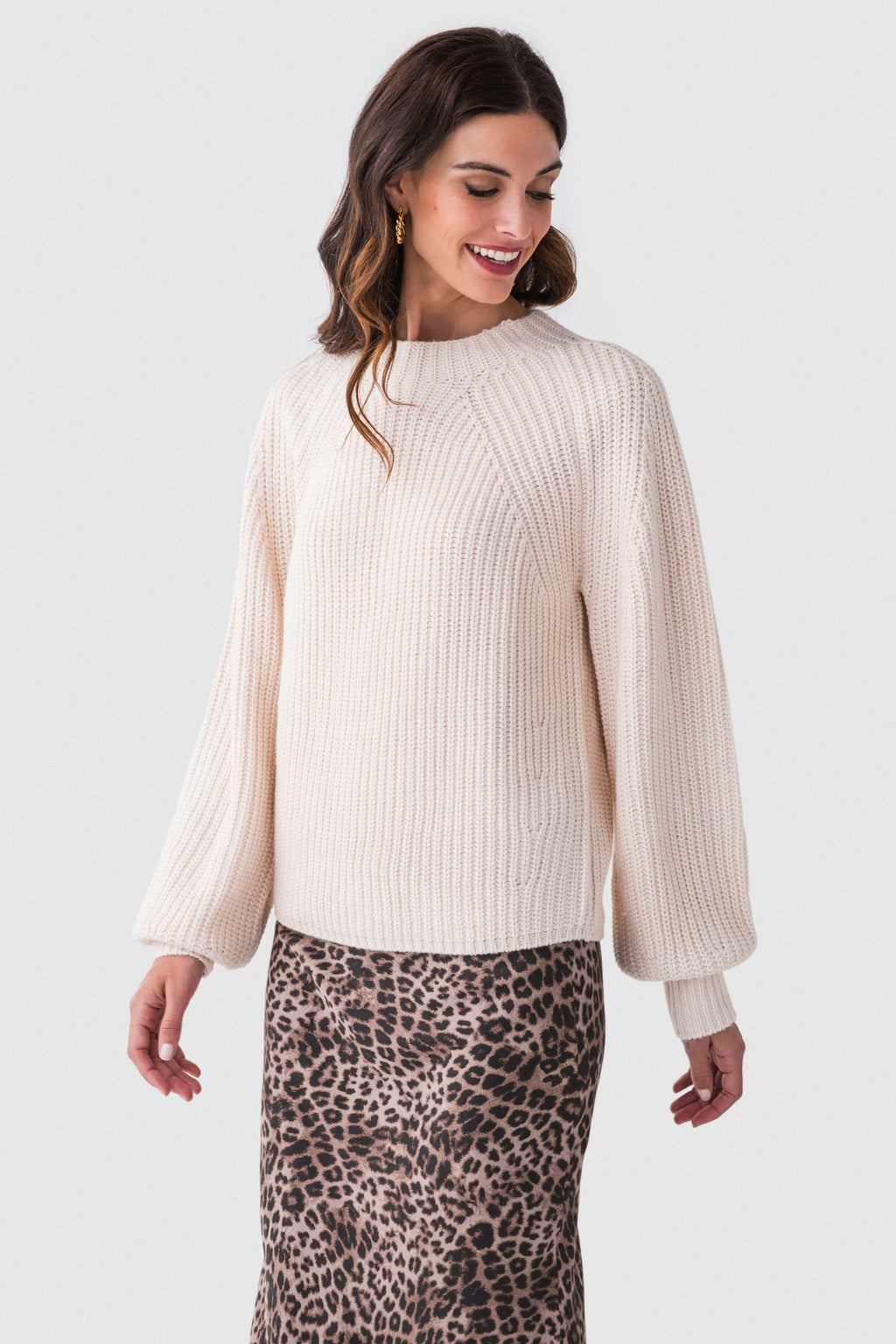 Elan Knit Crewneck Sweater