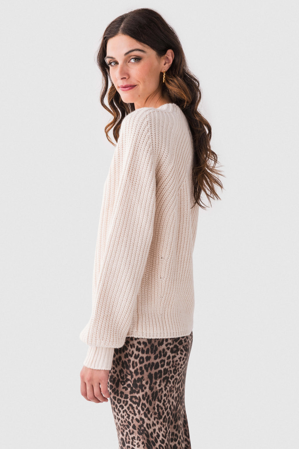 Elan Knit Crewneck Sweater