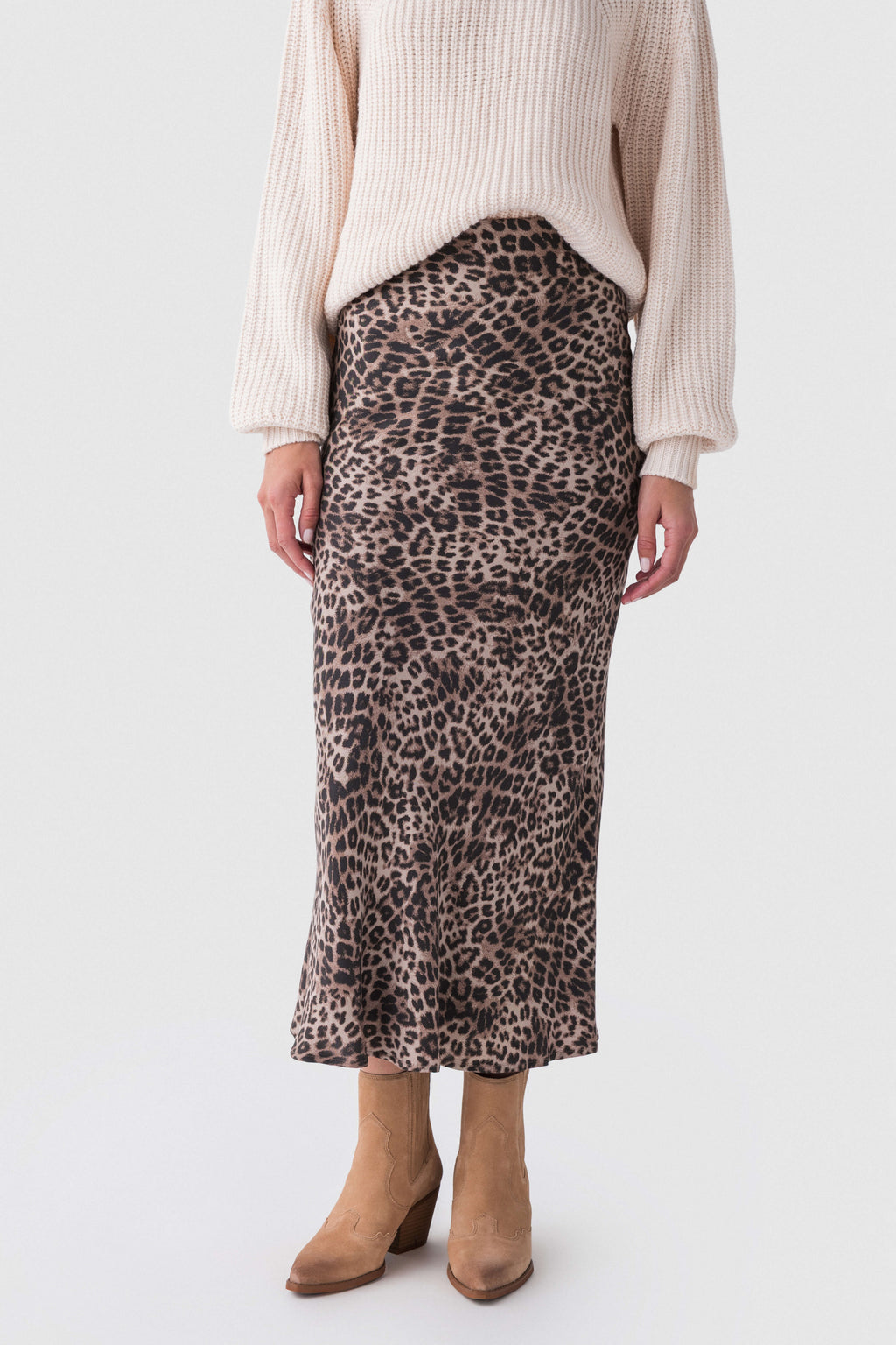 Z Supply Izabel Leopard Skirt