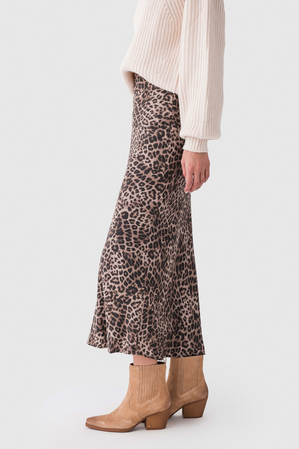 Z Supply Izabel Leopard Skirt