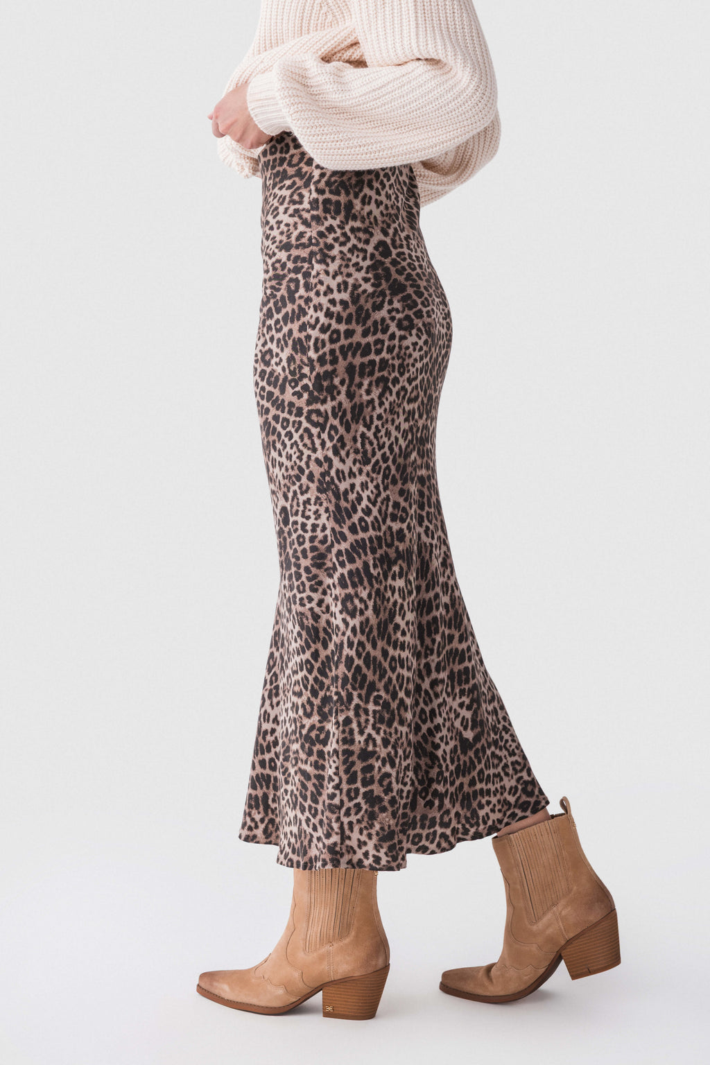 Z Supply Izabel Leopard Skirt