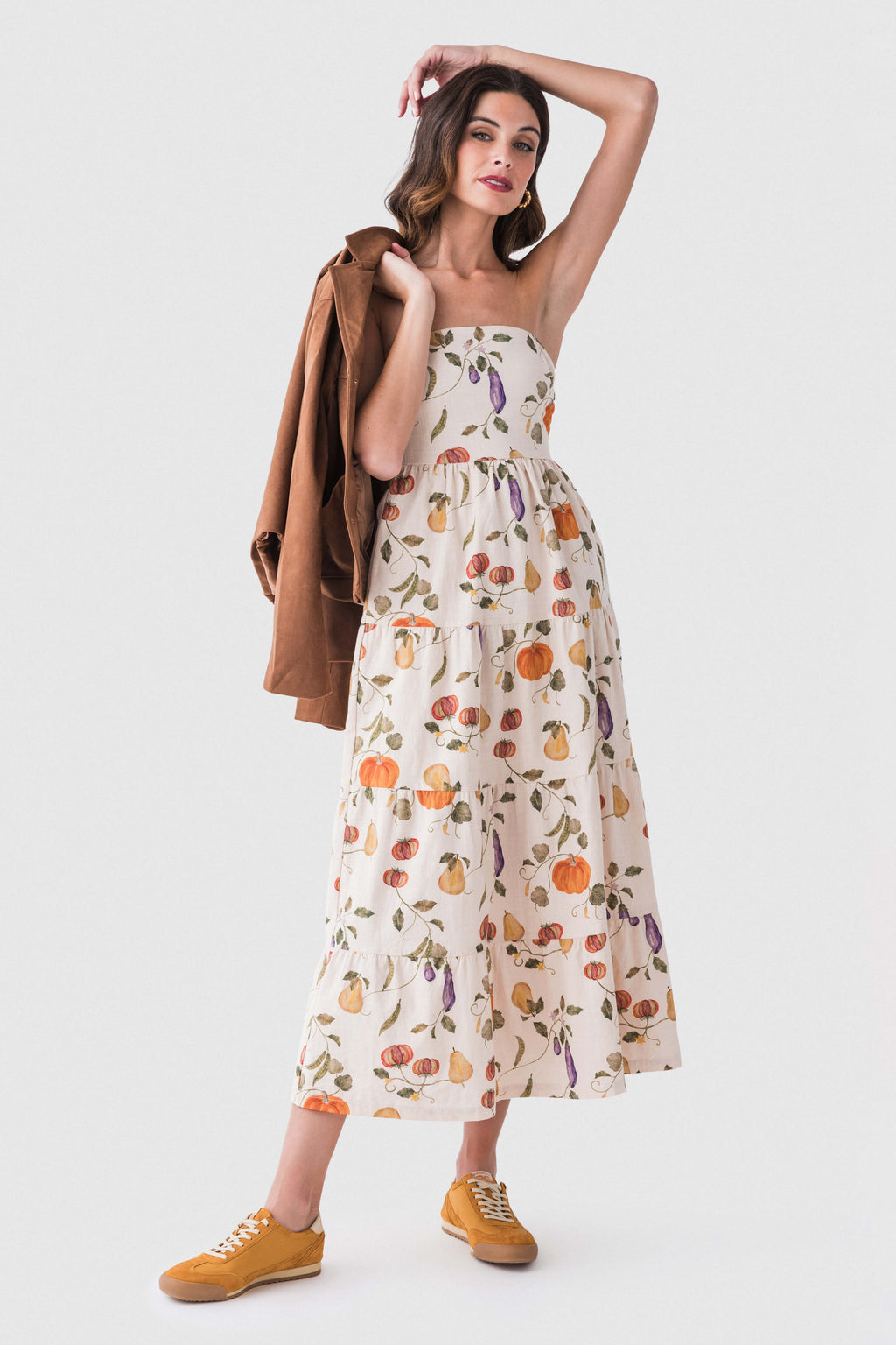 Bailey Rose Vegetable Strapless Dress