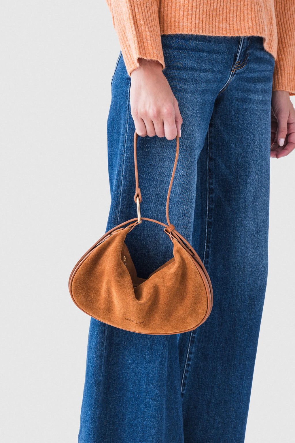 Cherry Paris Amicie Suede Bag