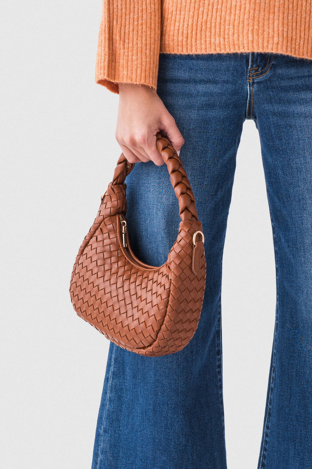 Urban Expressions Laken Woven Shoulder Bag Crossbody