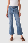 Risen Rosie Ankle Flare Jeans