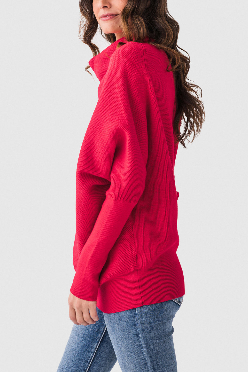 Blu Ivy Slouch Neck Dolman Pullover