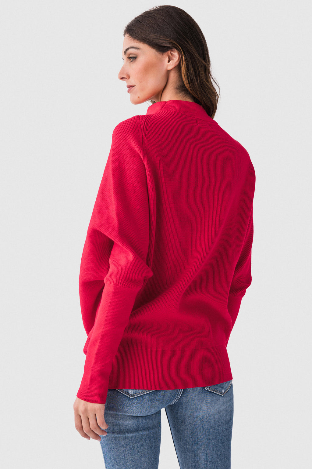 Blu Ivy Slouch Neck Dolman Pullover