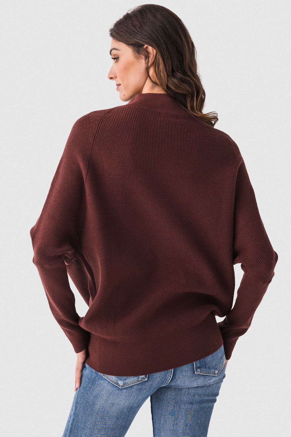 Blu Ivy Slouch Neck Dolman Pullover