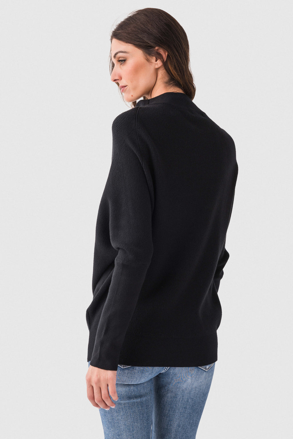 Blu Ivy Slouch Neck Dolman Pullover