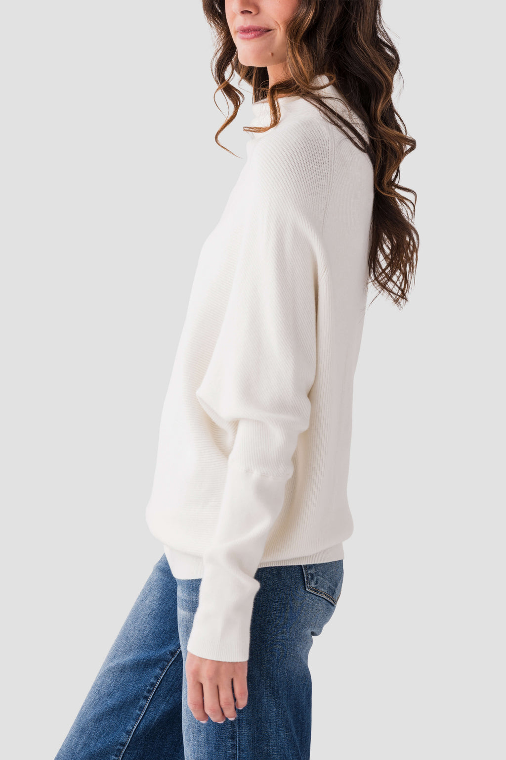 Blu Ivy Slouch Neck Dolman Pullover