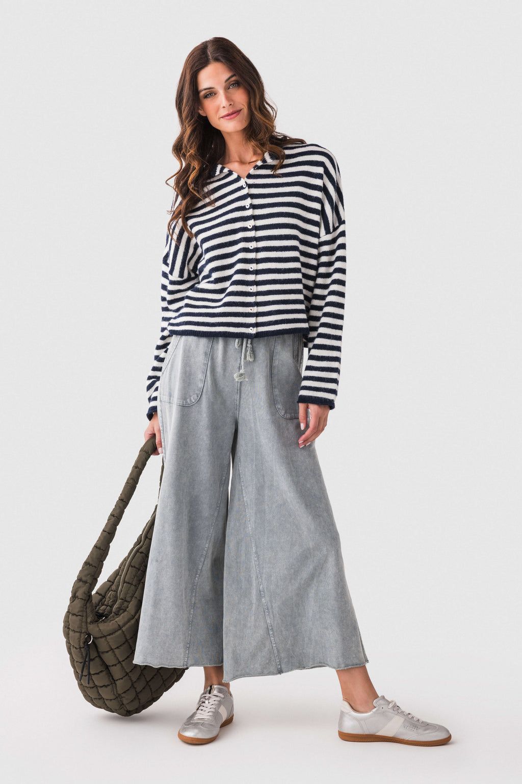 Things Between Striped Piper Cardigan