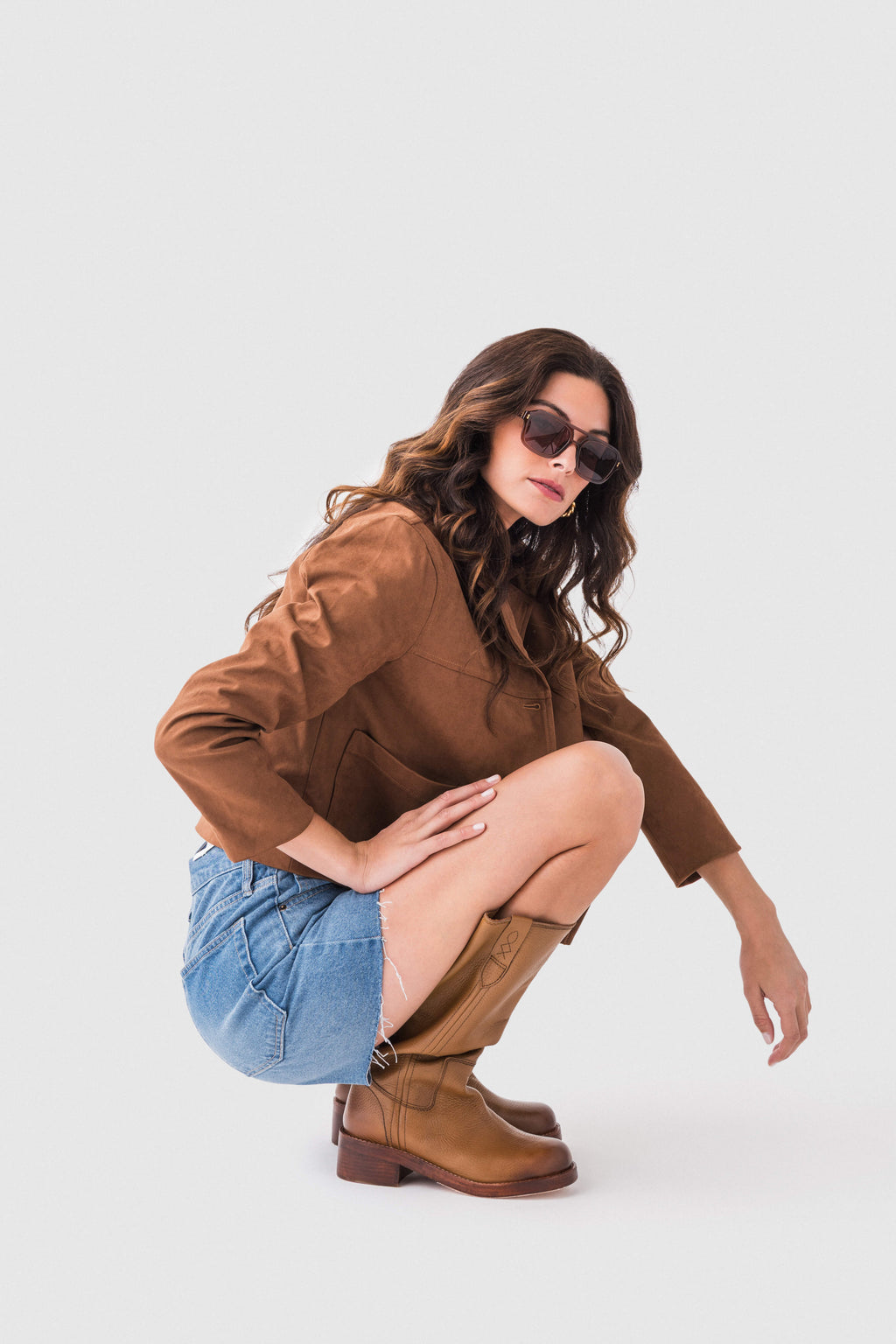 Lucy Paris Brent Suede Jacket