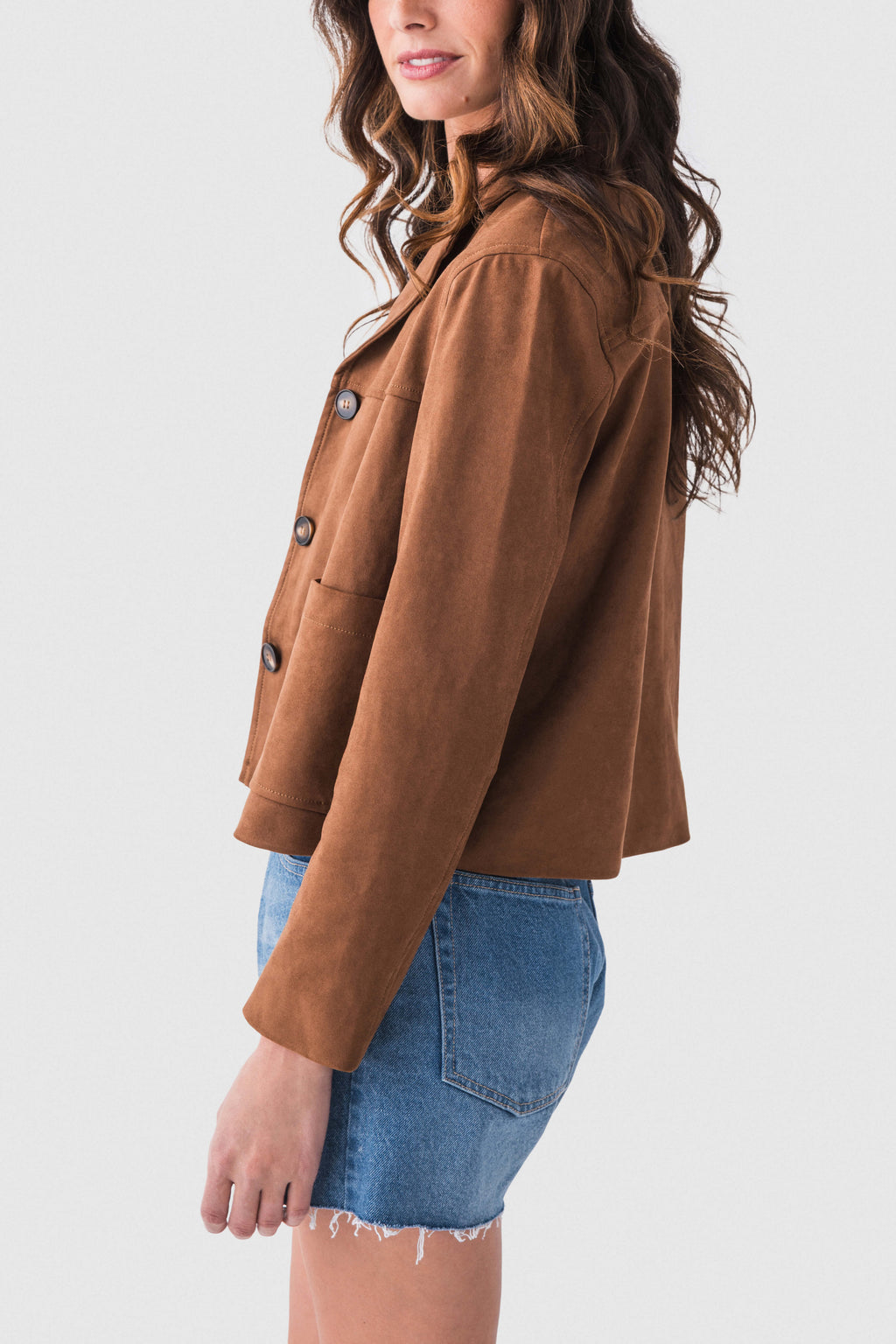 Lucy Paris Brent Suede Jacket