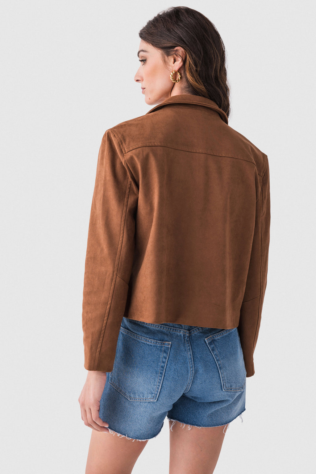 Lucy Paris Brent Suede Jacket