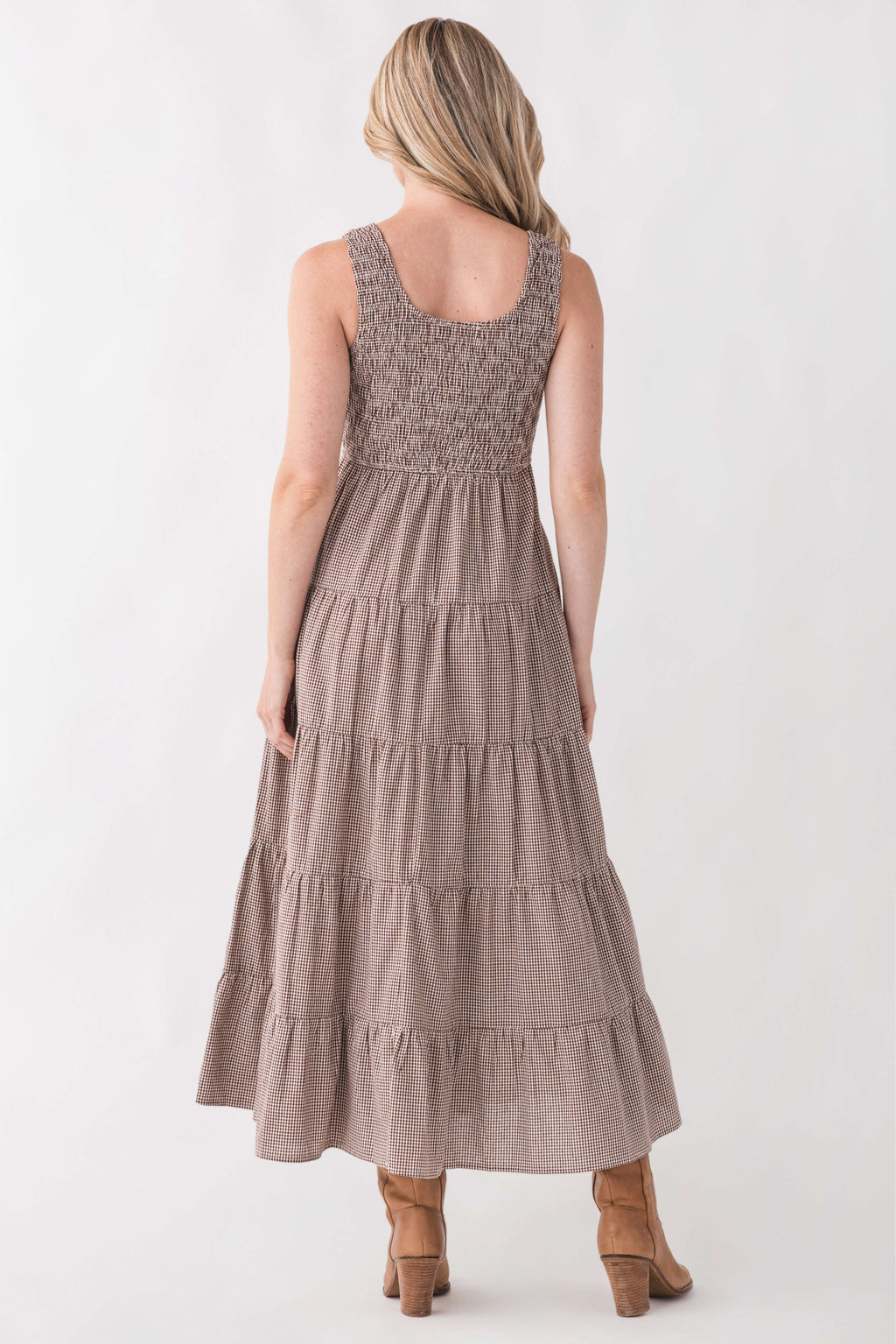 Wishlist Gingham Maxi Dress