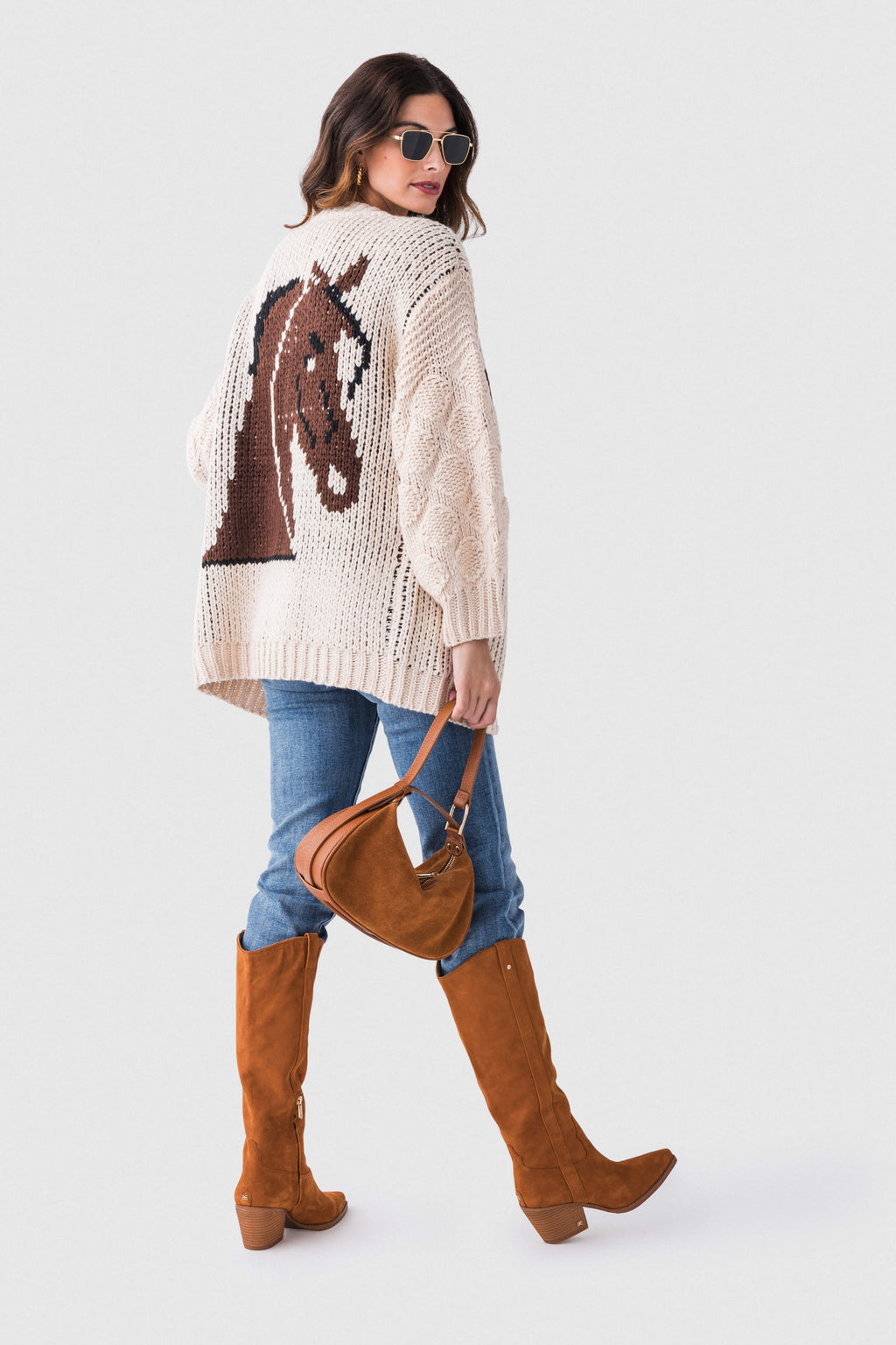 Cherry Paris Amicie Suede Bag