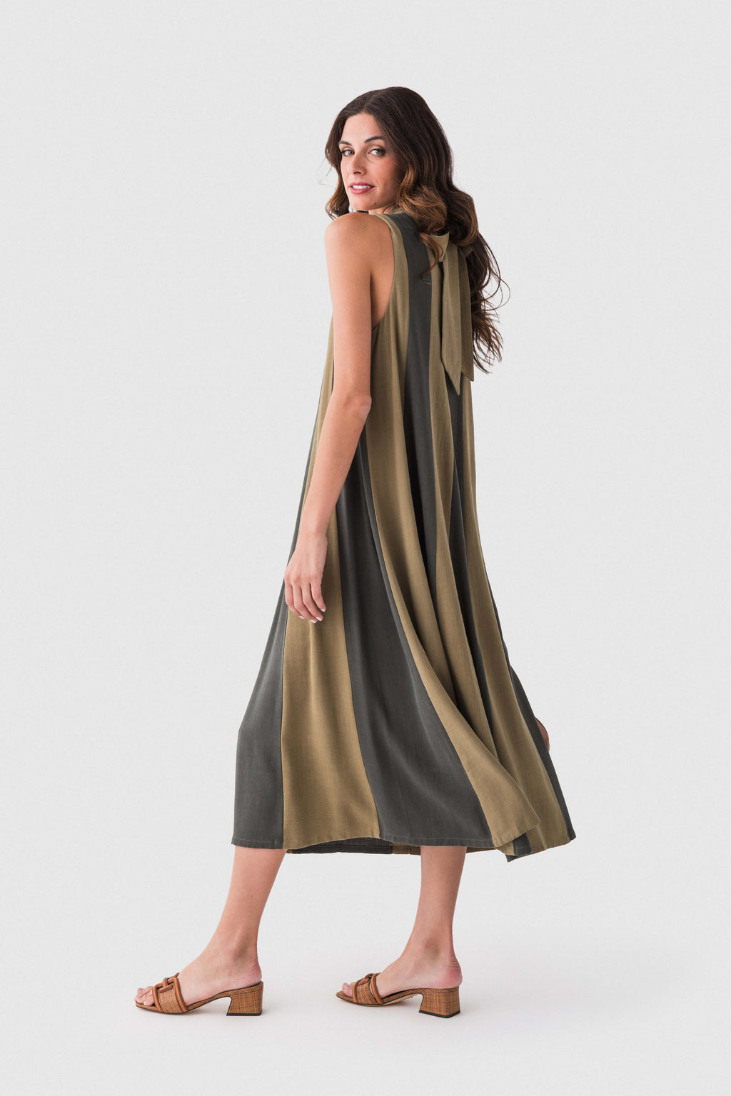 THML Colorblock Midi Dress