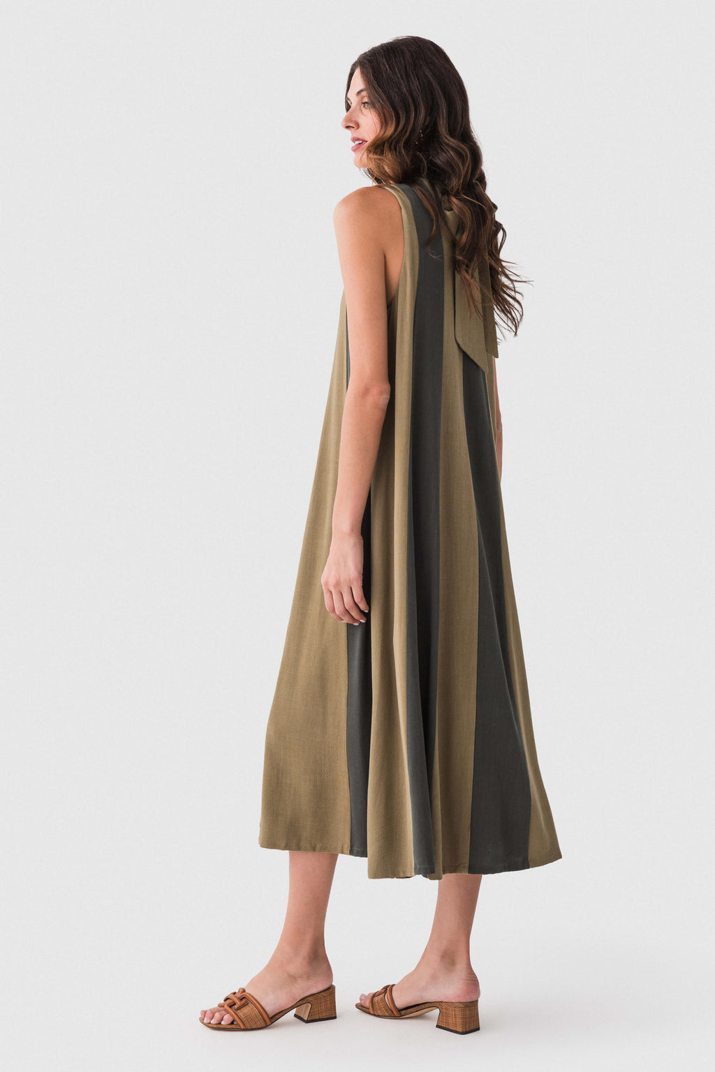 THML Colorblock Midi Dress