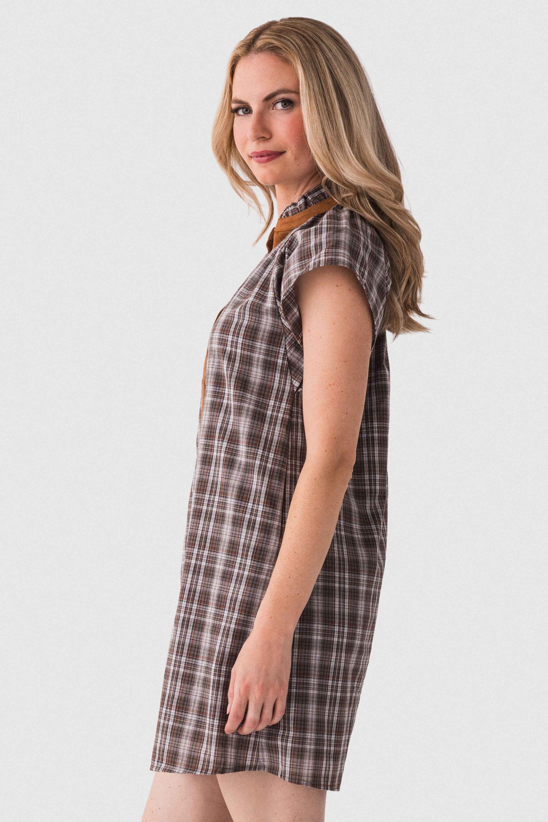 slim fit dress slacks STAUD PHARE LEATHER DRESS TRUFFLE slim fit dress slacks STAUD PHARE LEATHER DRESS TRUFFLE