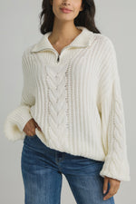 Elan 1/2 Zip Collar Sweater