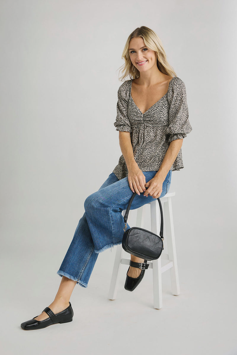 By Together Animal Print Top
