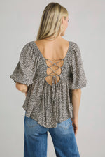 By Together Animal Print Top