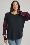 Free People Mod About You Cuff Raglan Thermal