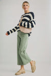 Molly Bracken Striped Knitted Sweater