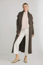 Look By M Wide Shawl Collared Cardigan