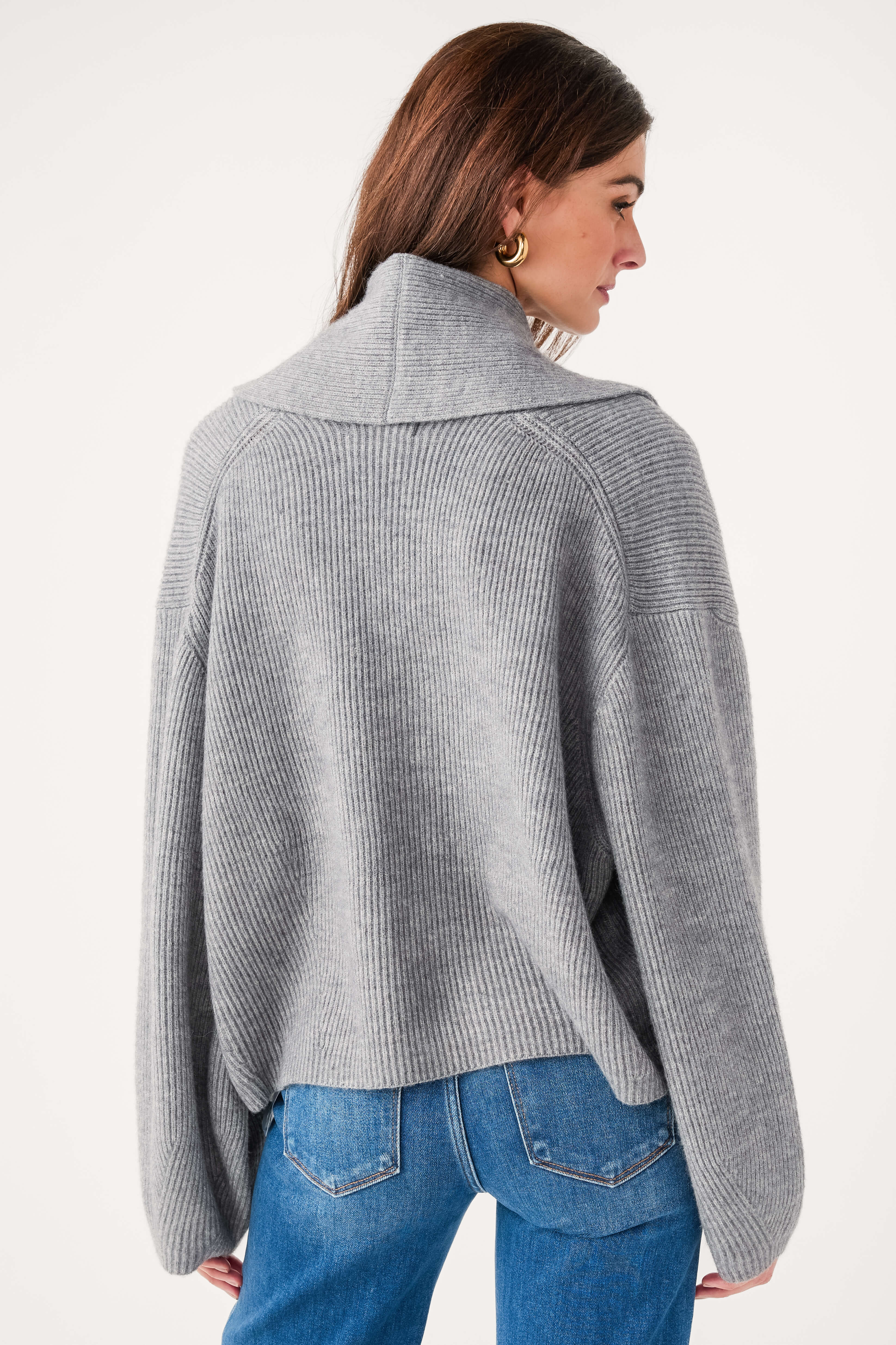 Lalavon Shawl Collar Cardigan – Social Threads