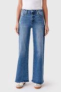 Risen Zoe High Rise Wideleg Jeans