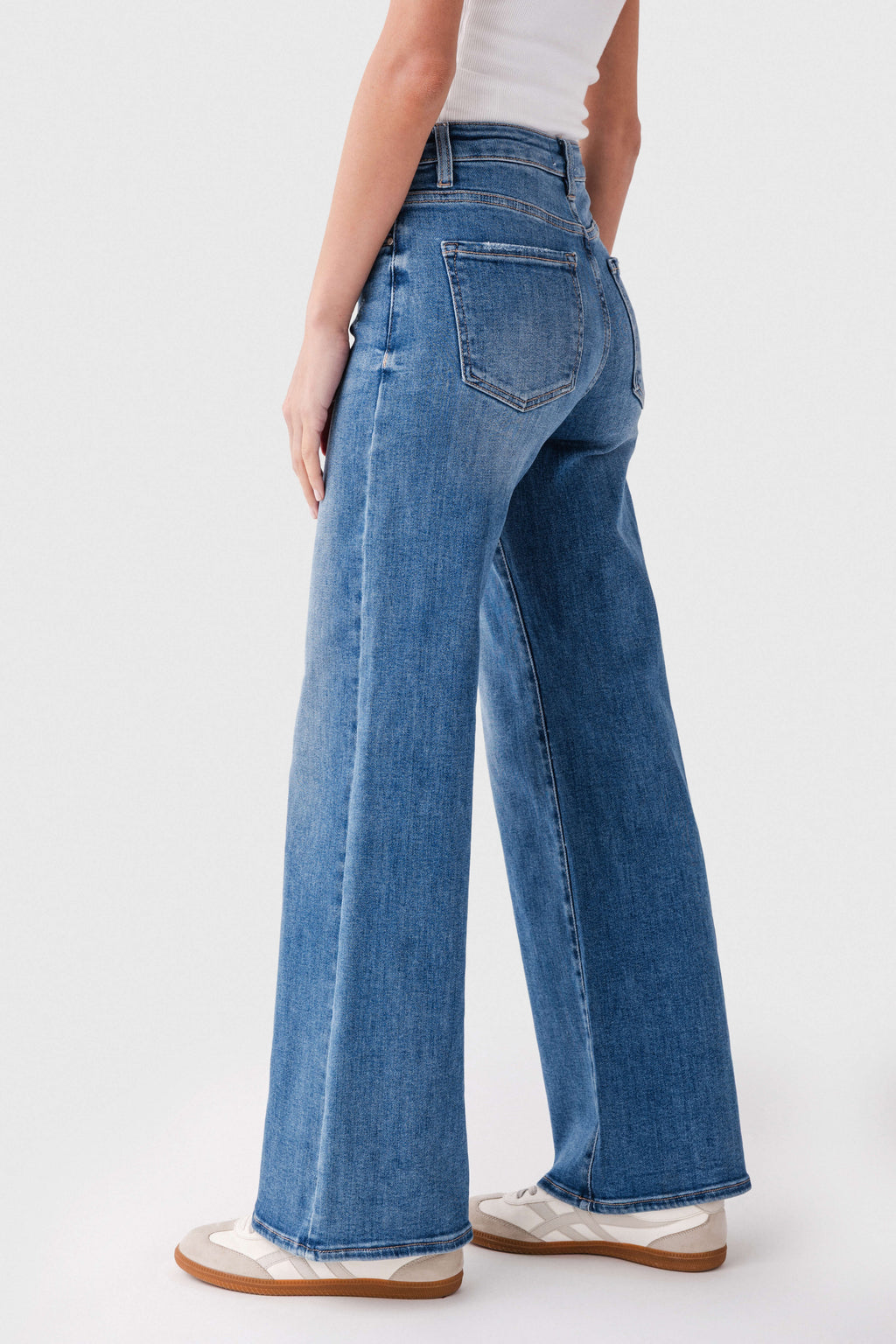 Risen Zoe High Rise Wideleg Jeans