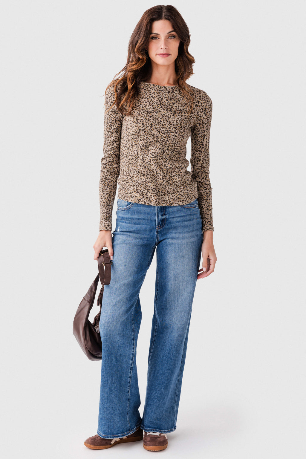 Risen Zoe High Rise Wideleg Jeans