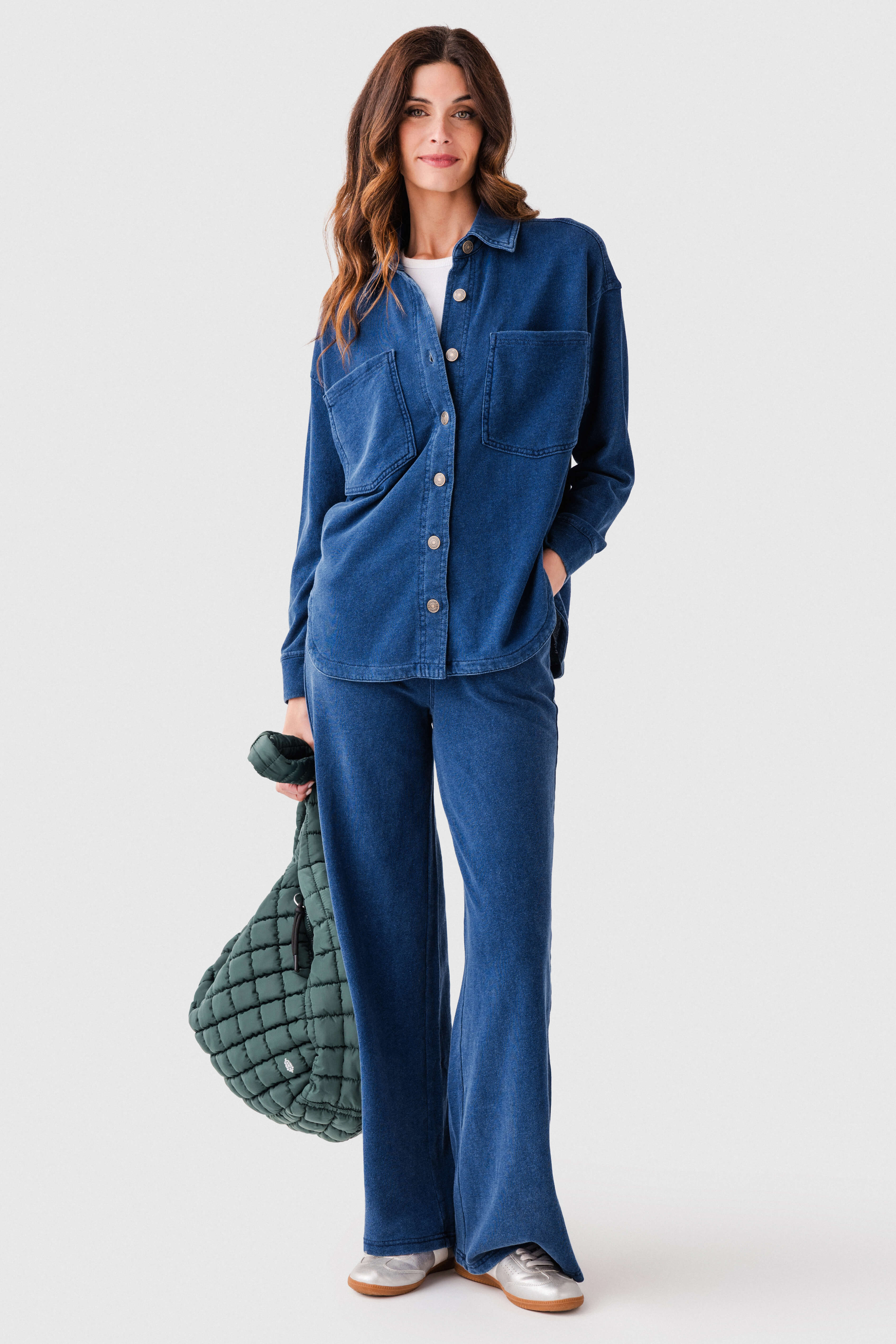 Z Supply All Day Knit Denim Jacket – Social Threads