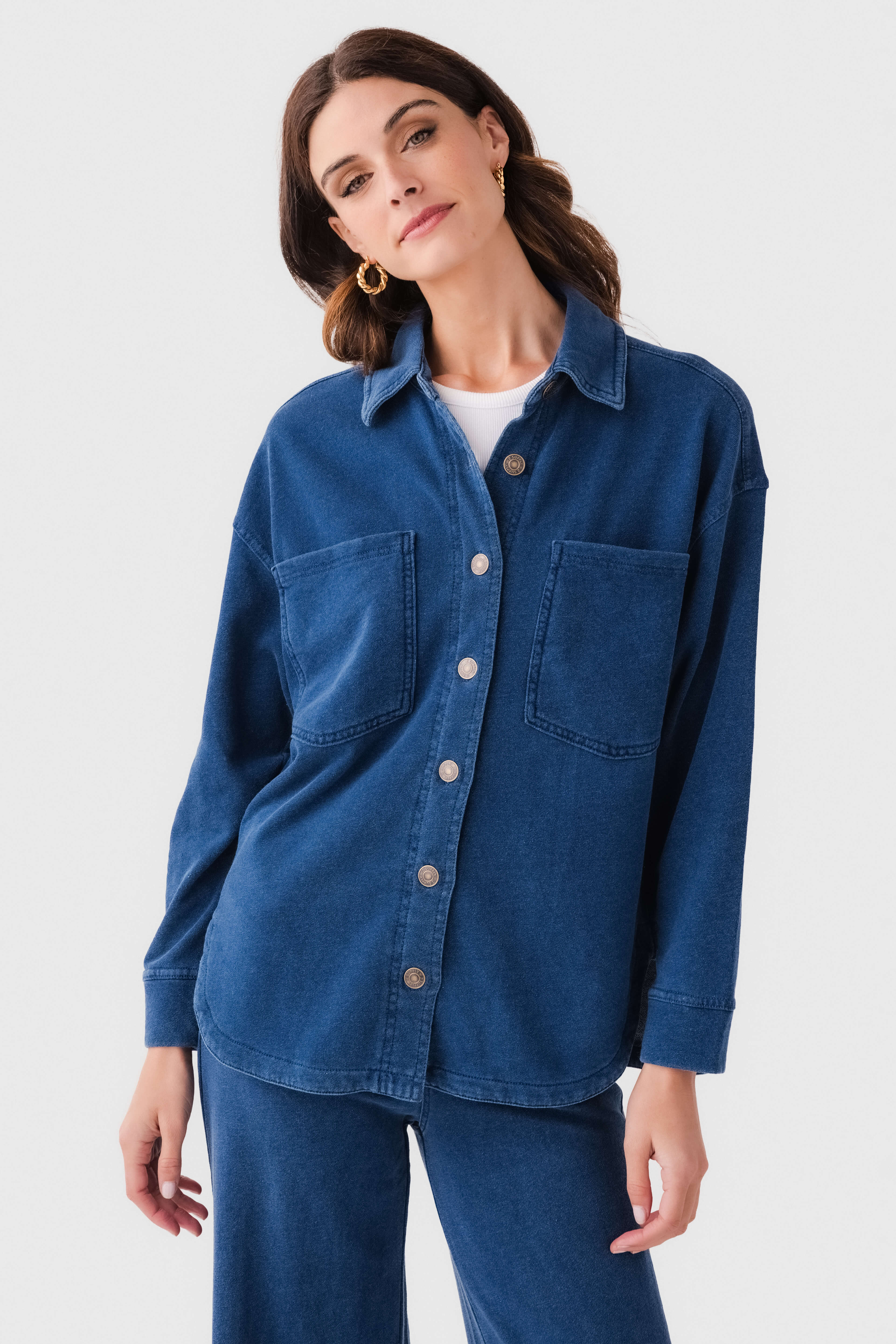 Z Supply All Day Knit Denim Jacket – Social Threads
