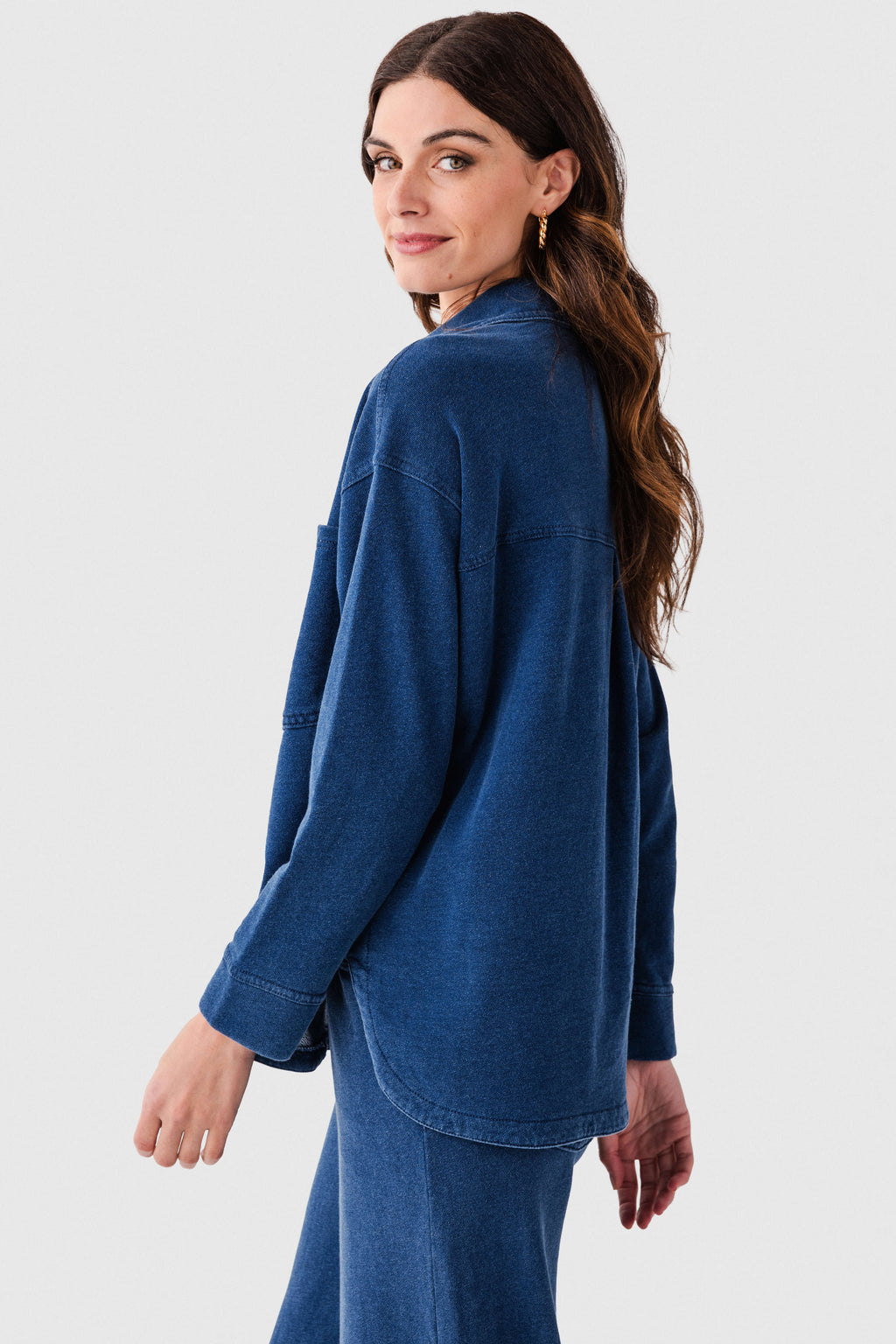 Z Supply All Day Knit Denim Jacket