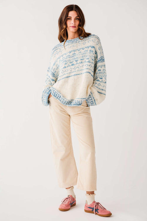Free People Dani Pattern Sweater