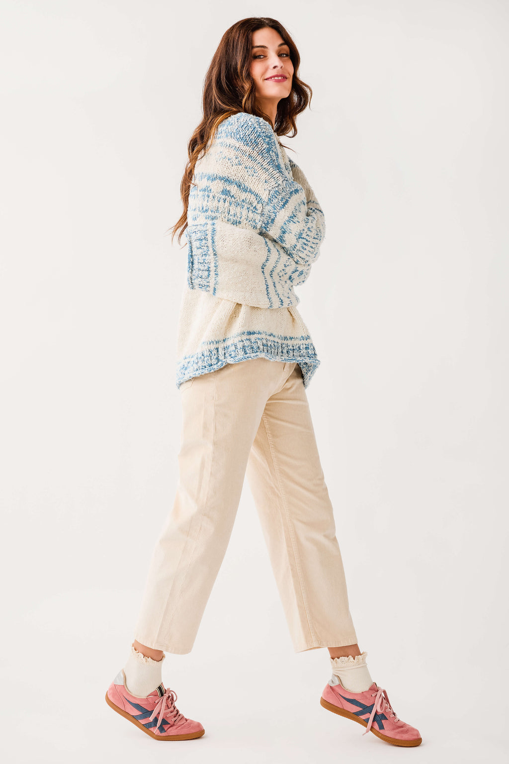 Free People Dani Pattern Sweater