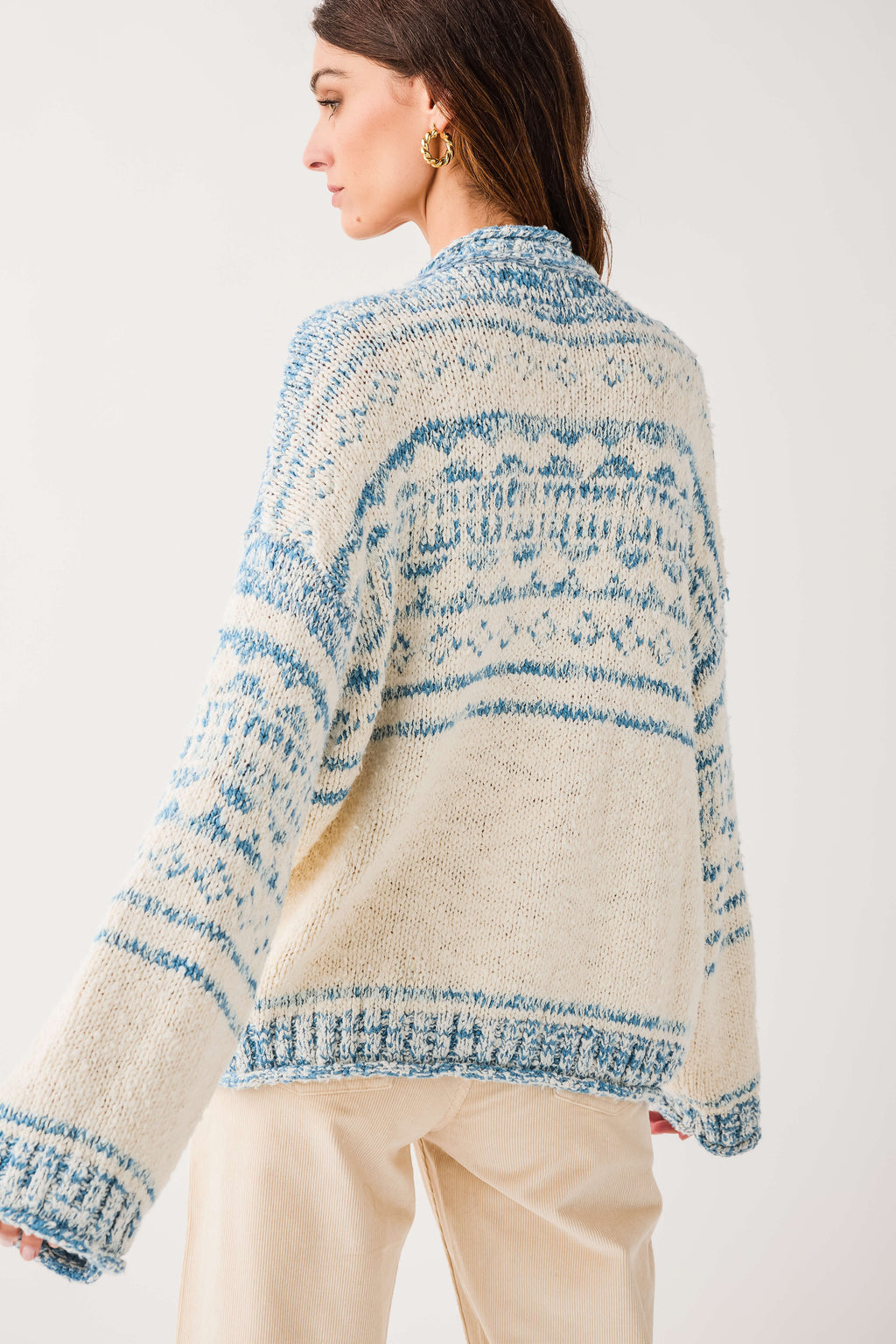 Free People Dani Pattern Sweater
