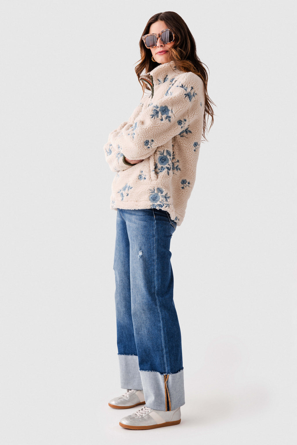 RD Style L/S Mock Neck Anorak Jacket